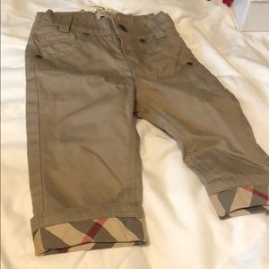 Burberry infant outfit